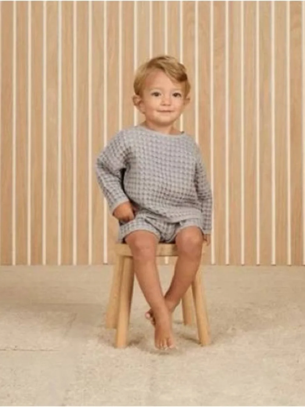 Quincy Mae Flynn Set - Dusty Blue